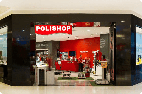 Polishop store facade