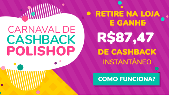 promotional art used in carnival promotions with call for cashback